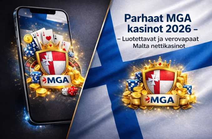 Parhaat MGA kasinot 2026 – Luotettavat ja verovapaat nettikasinot Malta